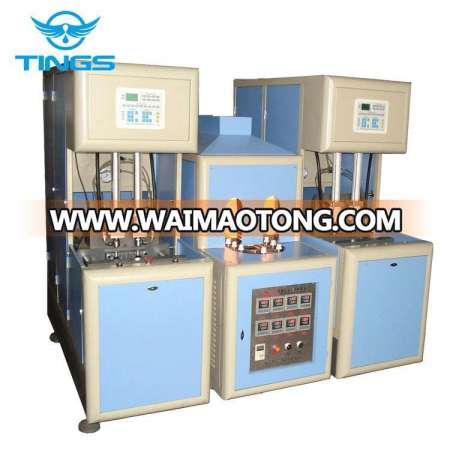 Customized fully automatic PET bottle blowing machine price/blow moulding machine 2 cavities 2000bph