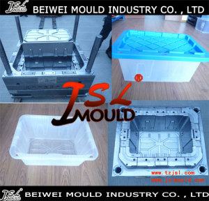 Heavy Duty Injection Plastic Storage Tote Mould