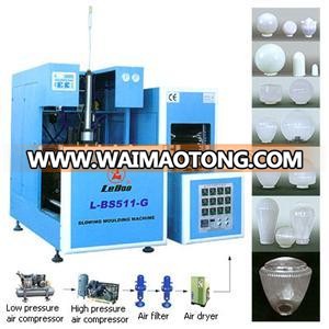 semi-automatic Stretch Blow Moulding Machine for globes of lighting